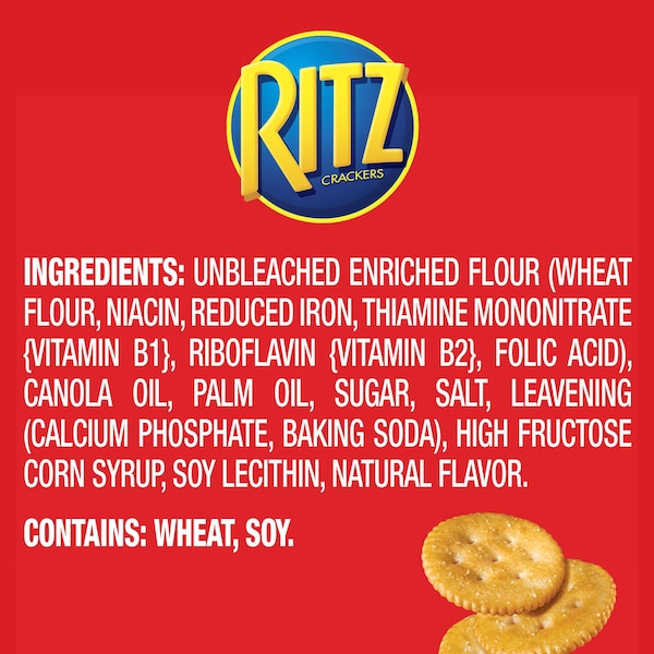 Ritz Nabisco Original Ritz Crackers 13.7 oz., PK12 03111 | Zoro
